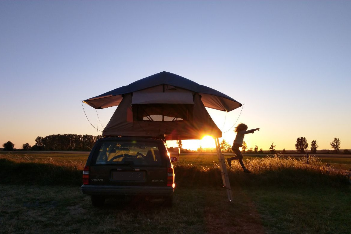 Mit dem PKW und Dachzelt durch Brandenburg: frei campen und gut essen