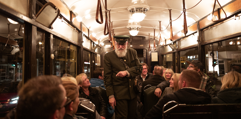 Historische Straßenbahn Pop Up 2025 Magdeburg
